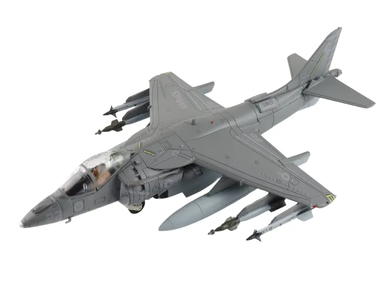 Mcdonnell Douglas Harrier Av-8B Plus Harrier Ii 163879, Vma-211 Us Marines 2013 Diecast 1:72 Scale Model - Hobby Master Ha2632 1