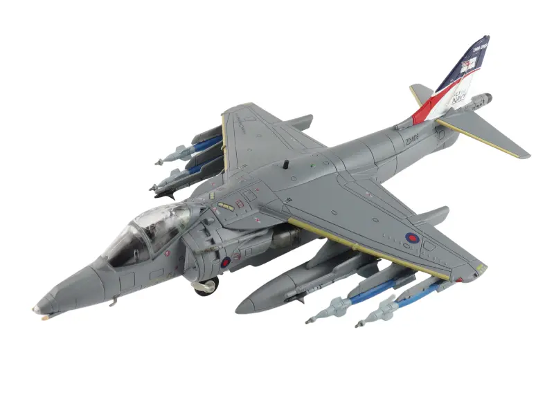 British Aerospace Harrier Gr.9 Zd406 Royal Navy Strike Wing Raf Station Cottesmore 2009 Diecast 1:72 Scale Model - Hobby Master Ha2652mc 1