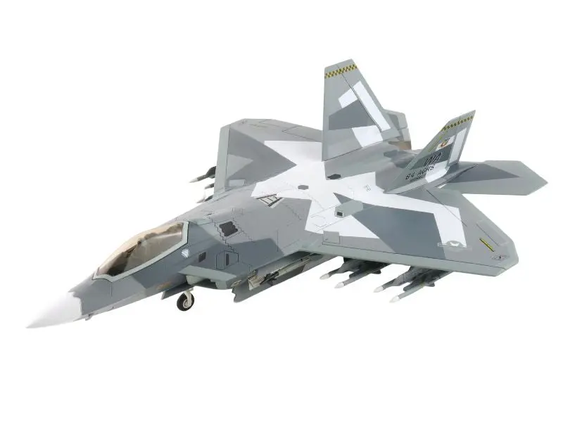 Lockheed Martin F-22 (Splinter Camouflage) Usaf - Fictitious Scheme Diecast 1:72 Scale Model - Hobby Master Ha2831 1