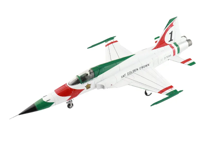 Northrop F-5E (Iiaf Golden Crown) 3-7099, Iiaf 1970S Diecast 1:72 Scale Model - Hobby Master Ha3397 1