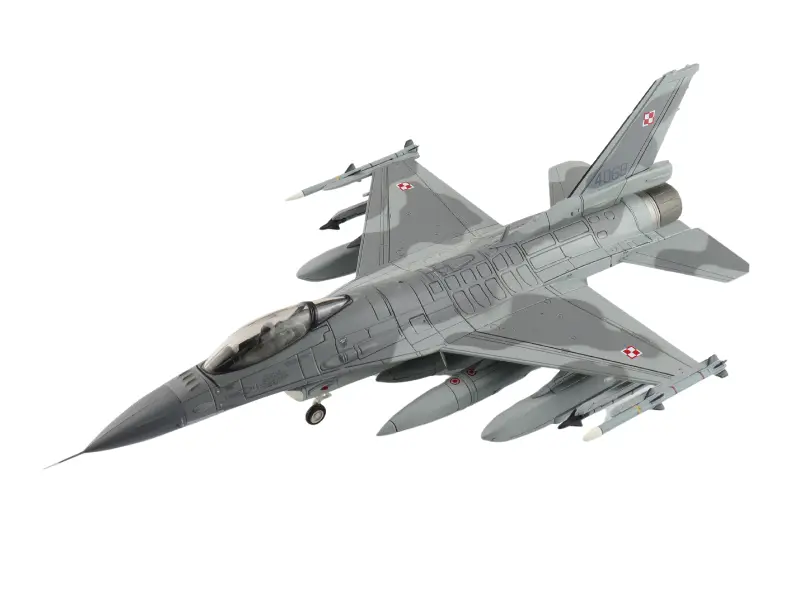 General Dynamics F-16C Polish Air Force 4068, 32. Baza Lotnictwa Taktycznego, Łask, Listopad 2019 Diecast 1:72 Scale Model - Hobby Master Ha38040 1