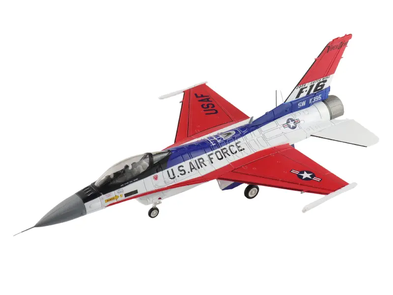 Lockheed Martin F-16Cm (Viper Demo) 91-0395 Shawn Afb 2024 Diecast 1:72 Scale Model - Hobby Master Ha38043 1