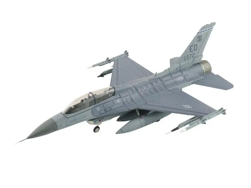 Lockheed Martin F-16D Fighting Falcon 85-1572 Edwards Afb 2024 Diecast 1:72 Scale Model - Hobby Master Ha38064 1