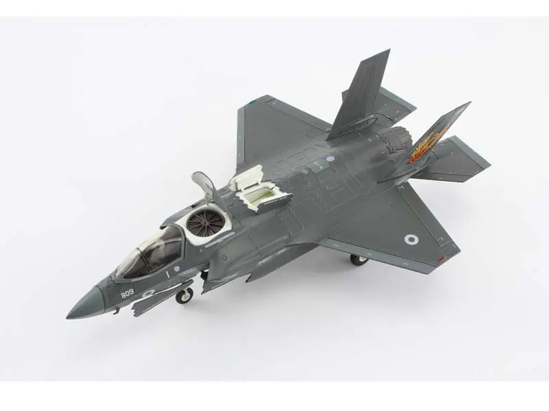 Lockheed Martin F-35B - Return Of The Immortals Zm-151, 809 Nas The Immortals Raf 2023 Diecast 1:72 Scale Model - Hobby Master Ha4621 1