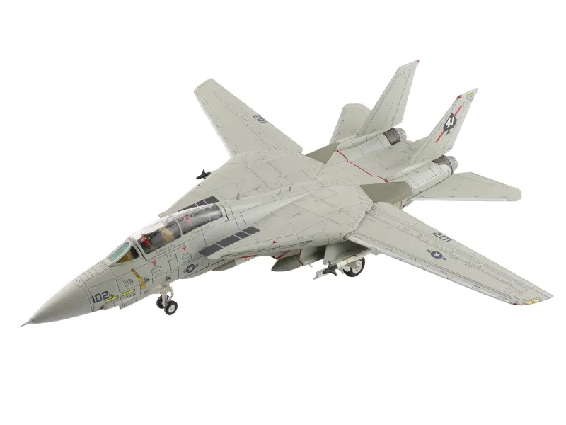 Grumman F-14A Tomcat (Sukhoi Killer) 160403 Vf-41 Uss Nimitz, August 1981 Diecast 1:72 Scale Model - Hobby Master Ha5256 1