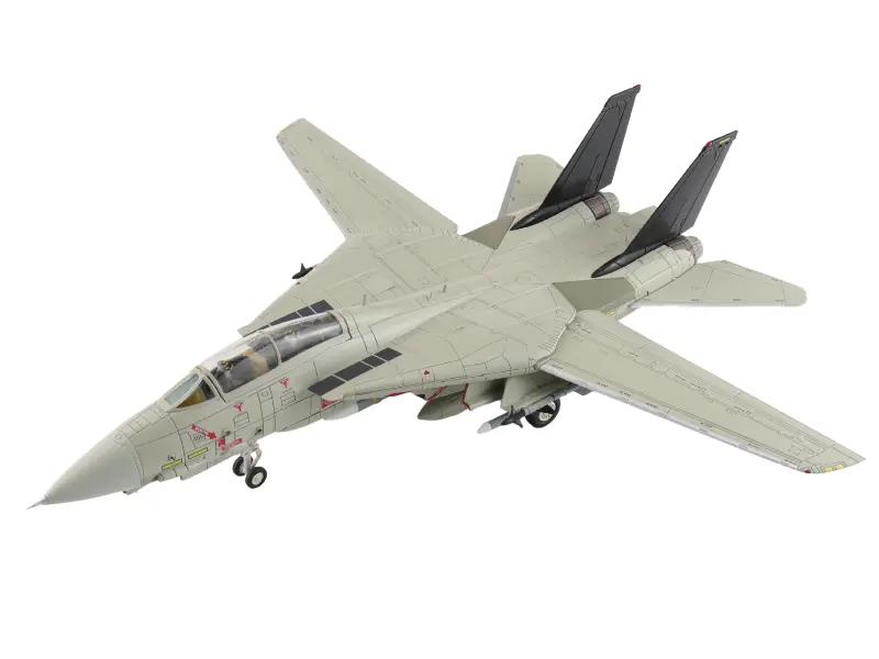 Grumman F-14A - Bandit (With Decal For Bandit Nation + Bonus Decal) Diecast 1:72 Scale Model - Hobby Master Ha5258 1