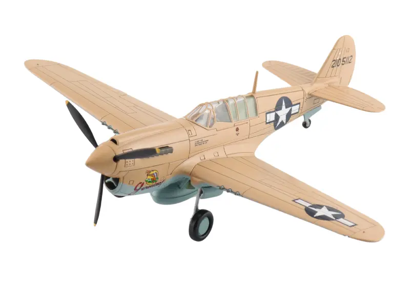 Curtiss-Wright P-40N Warhawk (Geronimo!) Lt. Bruce Campbell, 45Th Fs Dec., 1943 Diecast 1:72 Scale Model - Hobby Master Ha5511 1