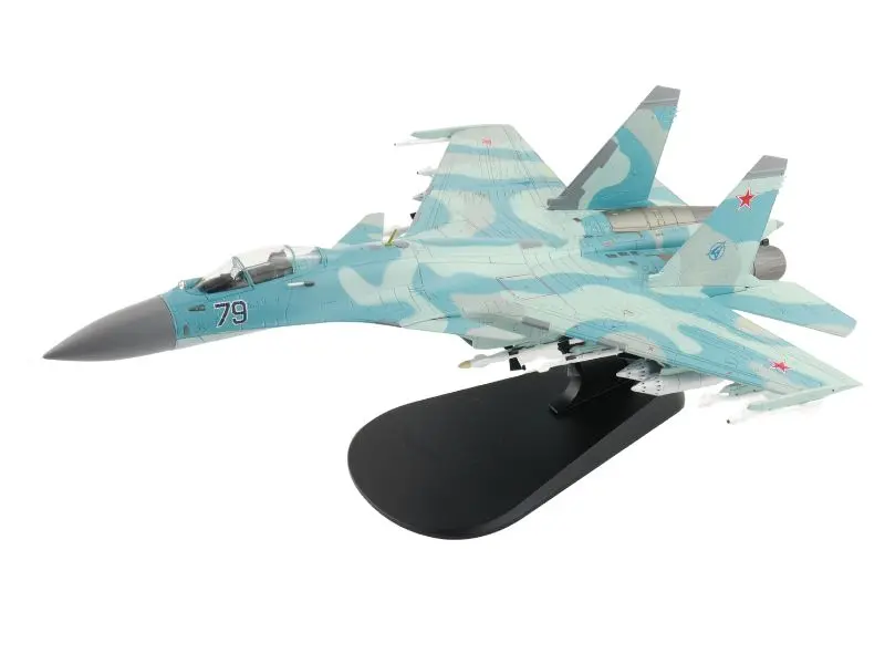Sukhoi Su-27K (T10k-5) Blue 79 Russian Air Force 1995 (W/Kh-41 "Moskit") Diecast 1:72 Scale Model - Hobby Masters Ha6051 1