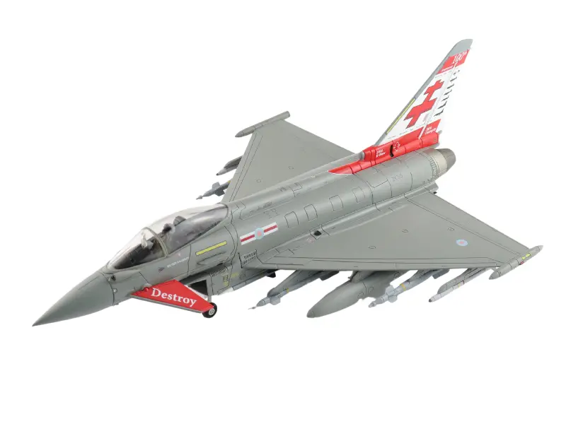 Eurofighter Typhoon Zk315, 41 Sqn. Raf Coningsby 2015 Diecast 1:72 Scale Model - Hobby Master Ha6624 1
