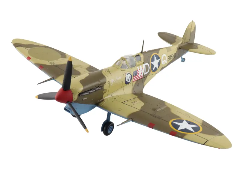 Supermarine Spitfire Mk.Vb Trop Er570, 4Th Fs, 52Nd Fg, Macaf August 1943 Diecast 1:48 Scale Model - Hobby Master Ha7859 1