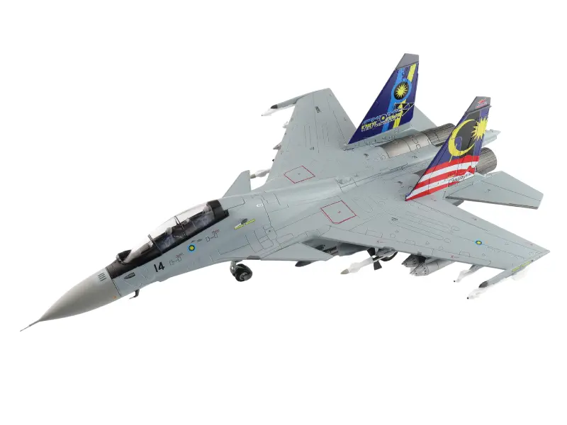 Sukhoi Su-30Mkm M52-14 Tudm, Lima 2013 Diecast 1:72 Scale Model - Hobby Master Ha9508 1