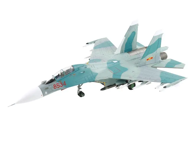 Sukhoi Su-30Mk2v 8534, 370Th Fighter Division Vietnam Air Force 2007 Diecast 1:72 Scale Model - Hobby Master Ha9555 1