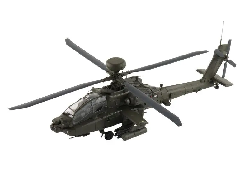 Boeing Ah-64E - Apache Echo Zm714 British Army, Middle Wallop 2022 Diecast 1:72 Scale Model - Hobby Master Hh1220 1