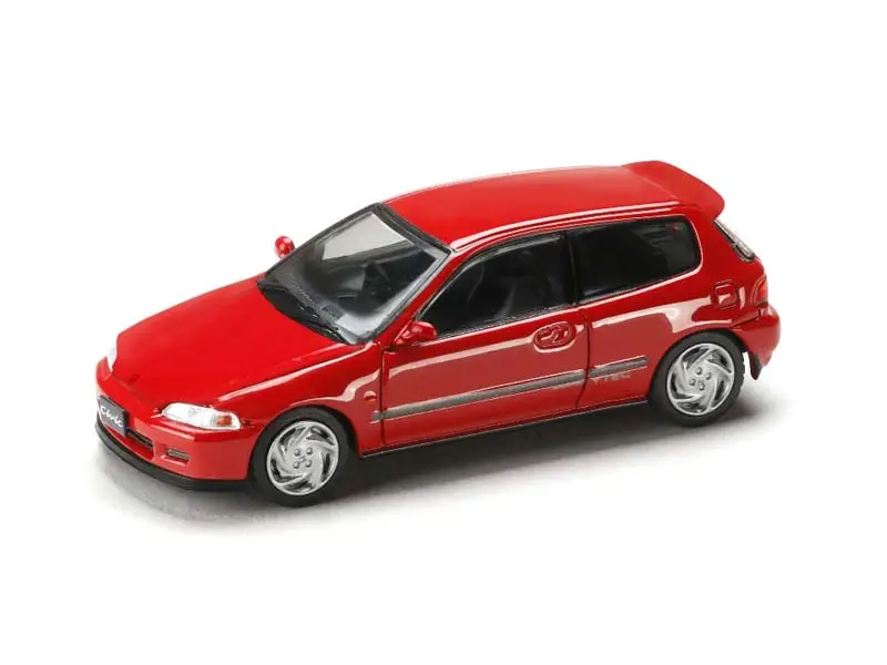Honda Civic (Eg6) Sir-Ii – Milano Red (Jdm64) Diecast 1:64 Scale Model - Hobby Japan Hjdm002-6 1
