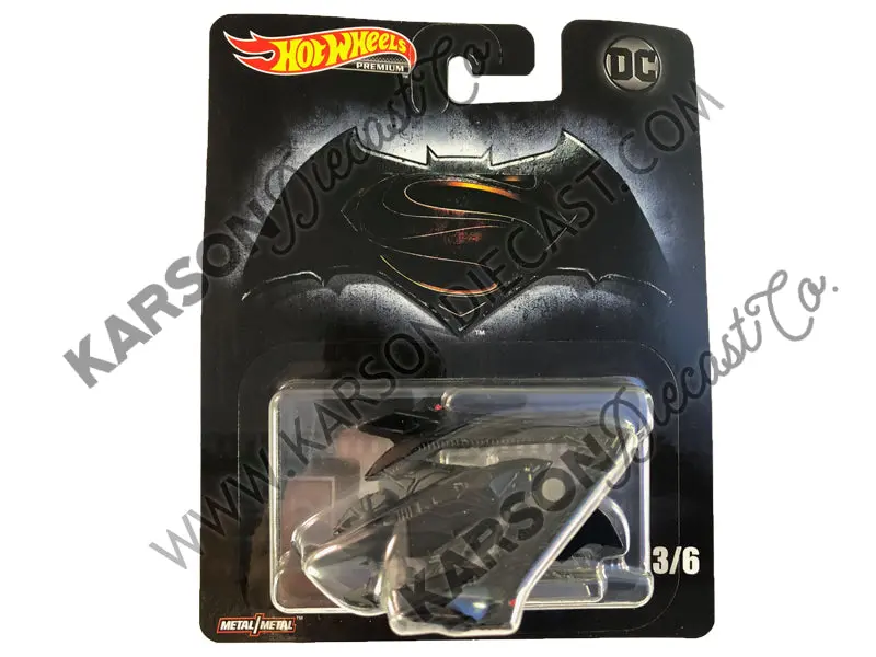 Batwing Retro Entertainment - Dc Cinematic Vehicle Assortment 1:64 Scale Diecast - Hotwheels - Dmc55-956L 1