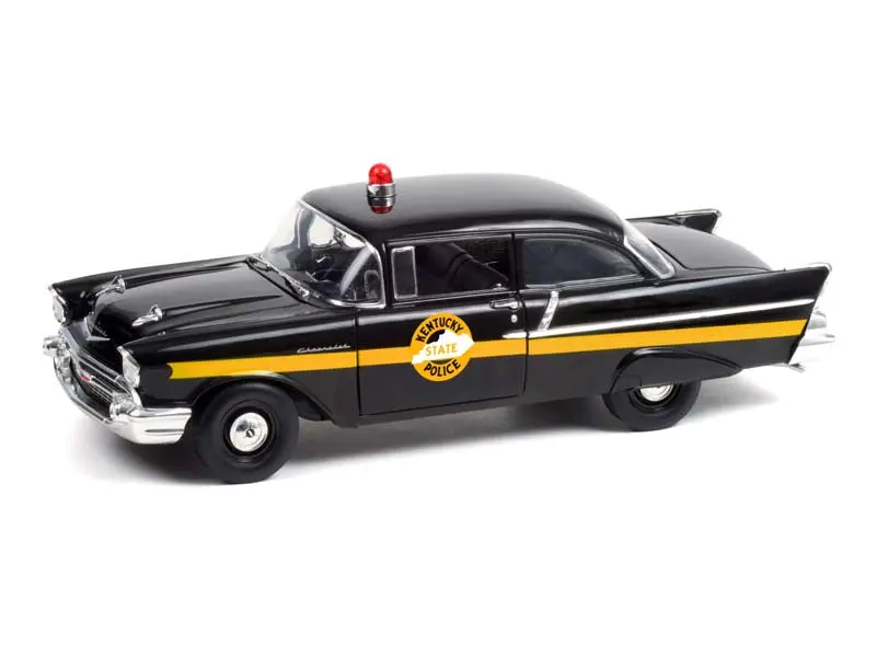 1957 Chevrolet 150 Sedan - Kentucky State Police Diecast 1:18 Scale Model Car - Highway 61 Hwy18027 1