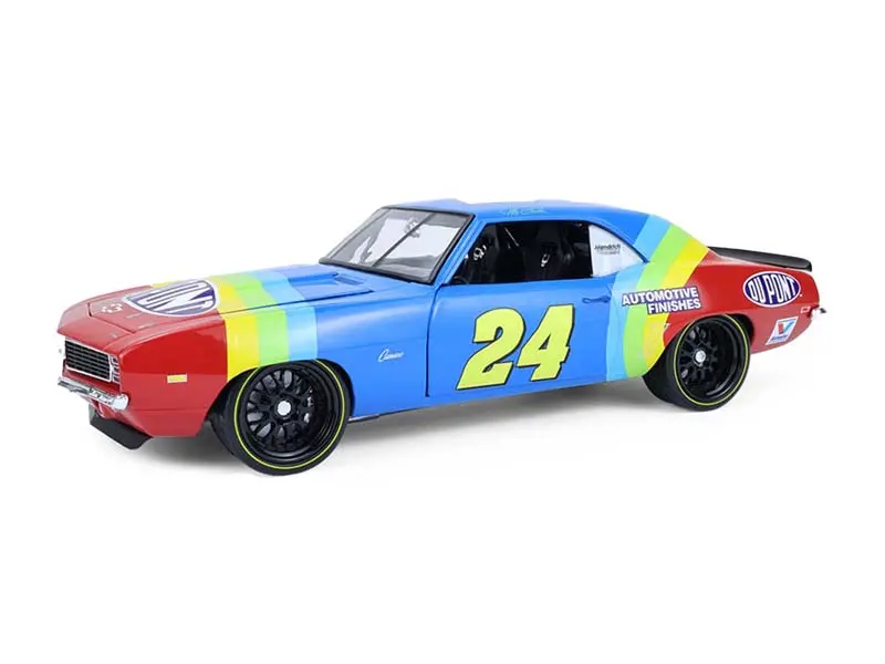 1969 Chevrolet Camaro - Jeff Gordon / Hendrick Motorsports First Win Tribute Diecast 1:18 Scale Model - Greenlight Hwy18052 1