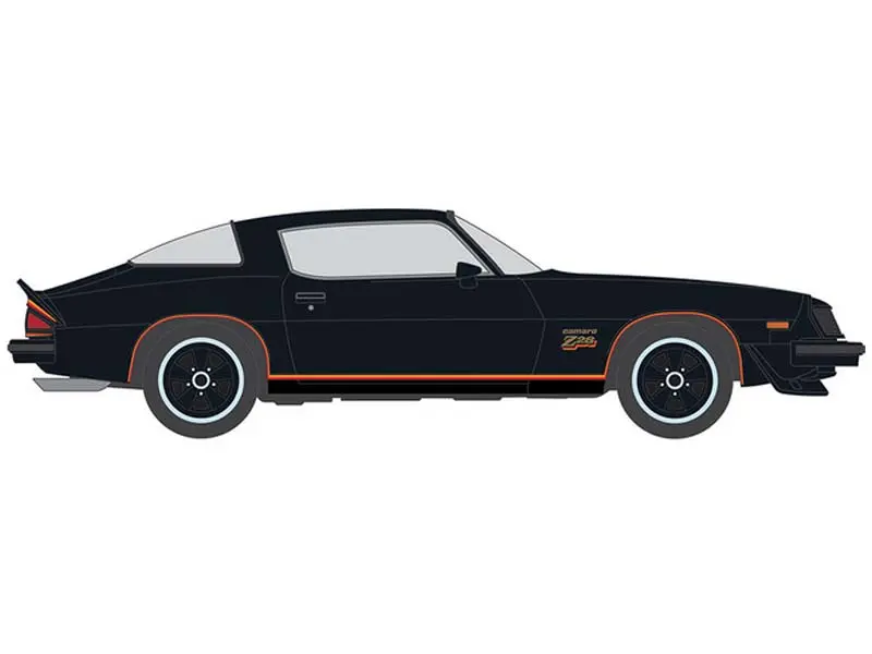 Pre-Order 1977 Chevrolet Camaro Z28 - Black Diecast 1:64 Scale Model - Ixo Ia64023 1
