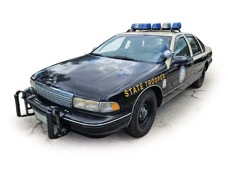 Pre-Order 1995 Chevrolet Caprice (9C1) - Florida Highway Patrol Diecast 1:64 Scale Model - Ixo Ia64035 1