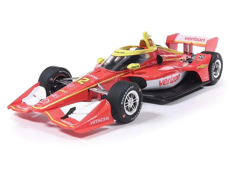 #12 David Malukas / Team Penske Tbd Road Course (2026 Ntt Indycar Series) Diecast 1:18 Scale Model - Ixo America Ind18039 1