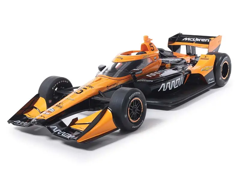 #5 Pato O'ward / Arrown Mclaren Tbd Road Course (2026 Ntt Indycar Series) Diecast 1:18 Scale Model - Ixo America Ind18042 1