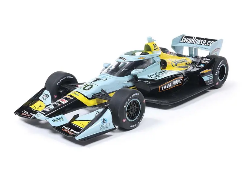 #20 Alexander Rossi / Ed Carpenter Racing Tbd Road Course (2026 Ntt Indycar Series) Diecast 1:18 Scale Model - Ixo America Ind18043 1