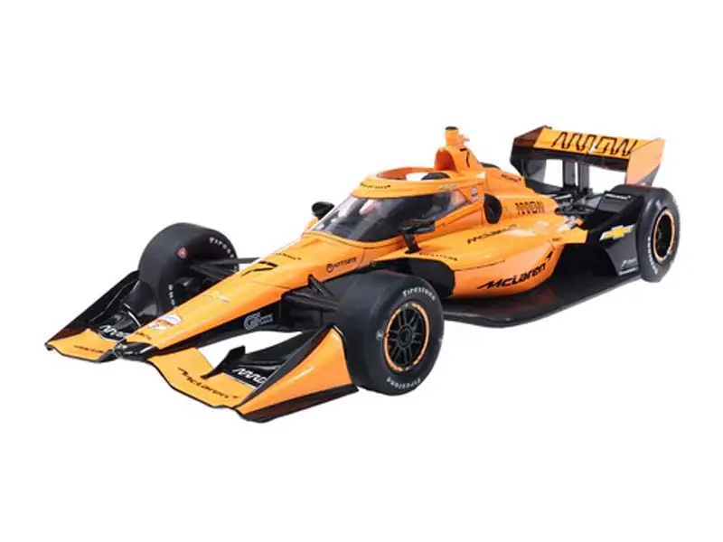 2026 Ntt Indycar Series - #7 Christian Lundgaard / Arrow Mclaren, Tbd (Road Course) Diecast 1:18 Scale Model - Ixo Ind18047 1