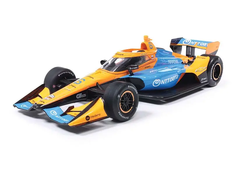 2026 Ntt Indycar Series - #6 Nolan Siegel / Arrow Mclaren, Tbd (Road Course) Diecast 1:18 Scale Model - Ixo Ind18048 1