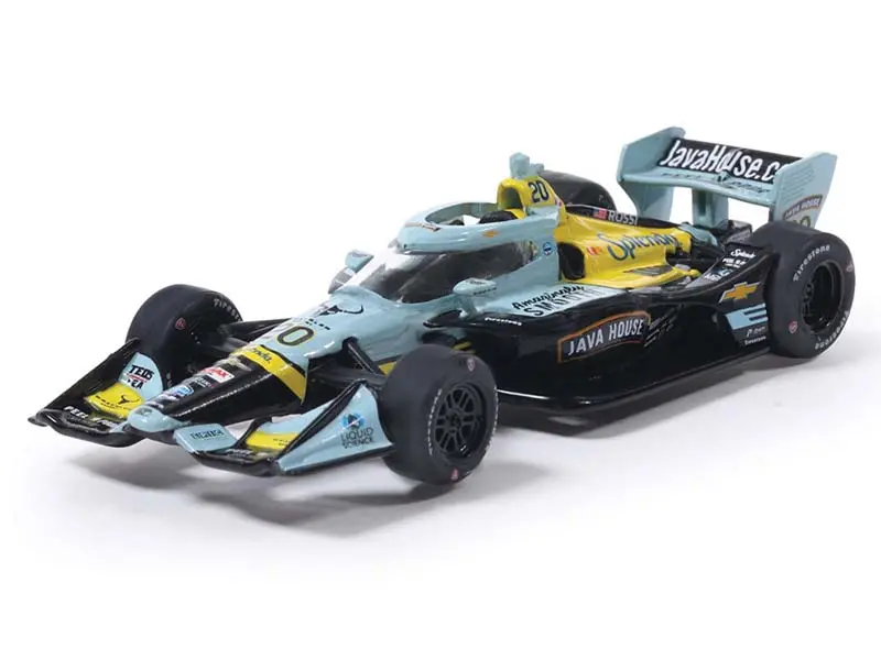 #20 Alexander Rossi / Ed Carpenter Racing Tbd Road Course (2026 Ntt Indycar Series) Diecast 1:64 Scale Model - Ixo America Ind64041 1