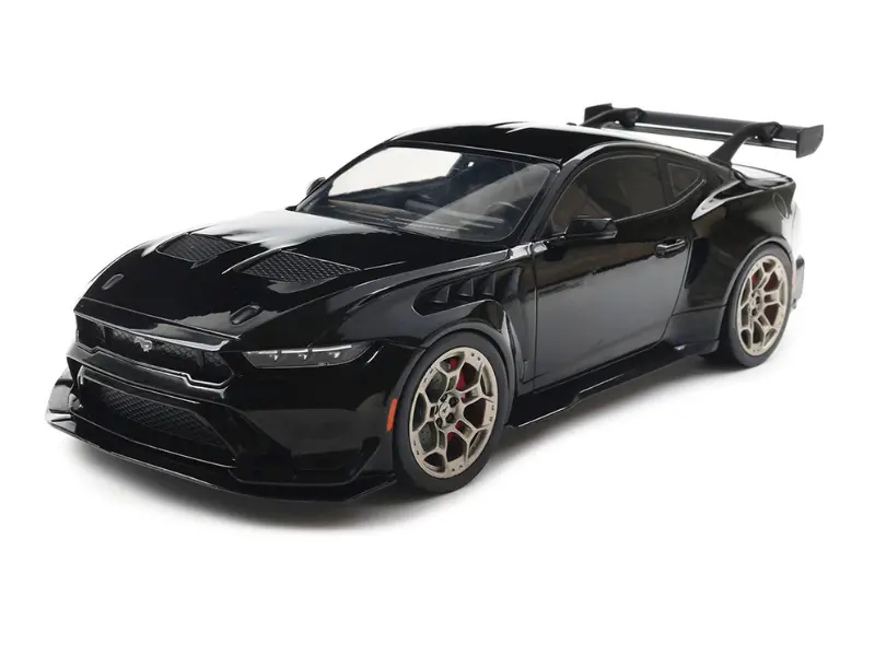 2025 Ford Mustang Gtd Black Diecast 1:18 Scale Model - Ixo Ixospmcg18578 1