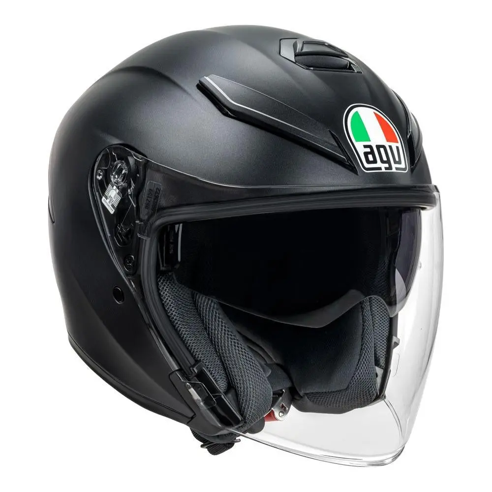 Agv K5 Jet Evo Helmet - Matt Black 1