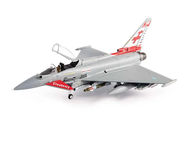 Eurofighter Ef-2000 Typhoon Fgr4 Royal Air Force No. 41(R) Squadron Diecast 1:72 Scale Model - Jc Wings Jcw-72-2000-010 1