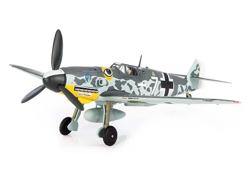 Messerschmitt Bf 109G-6 Luftwaffe Jg 51 Bulgaria 1944 Diecast 1:72 Scale Model - Jc Wings Jcw-72-Bf109-002 1