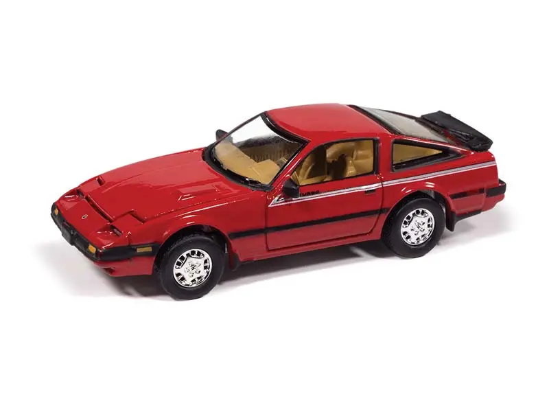 1984 Nissan 300Zx Turbo - Regatta Red Diecast 1:64 Scale Model - Johnny Lightning Jlcg034b 1