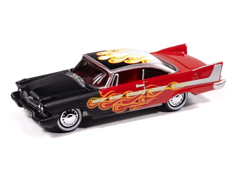 1958 Plymouth Fury - Kustomized (Street Freaks) Diecast 1:64 Scale Model - Johnny Lightning Jlsf027a 1