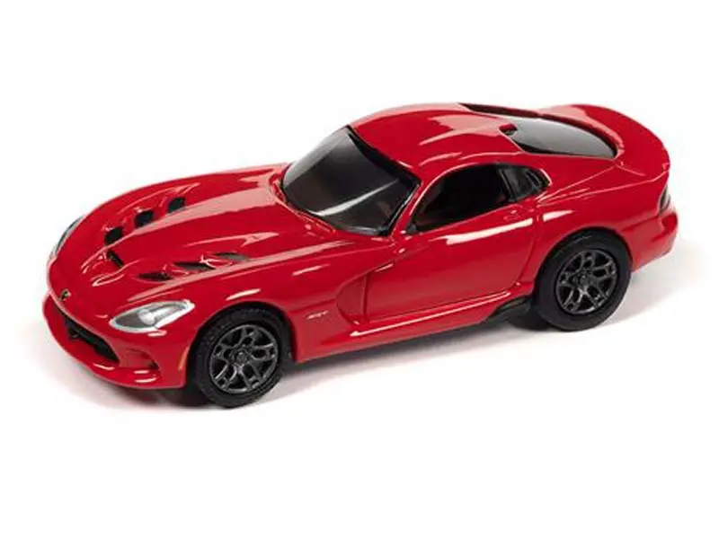 2014 Dodge Viper Srt – Red (Classic Gold 2022 Release 3 Version A) Diecast 1:64 Scale Model - Johnny Lightning Jlsp282a 1
