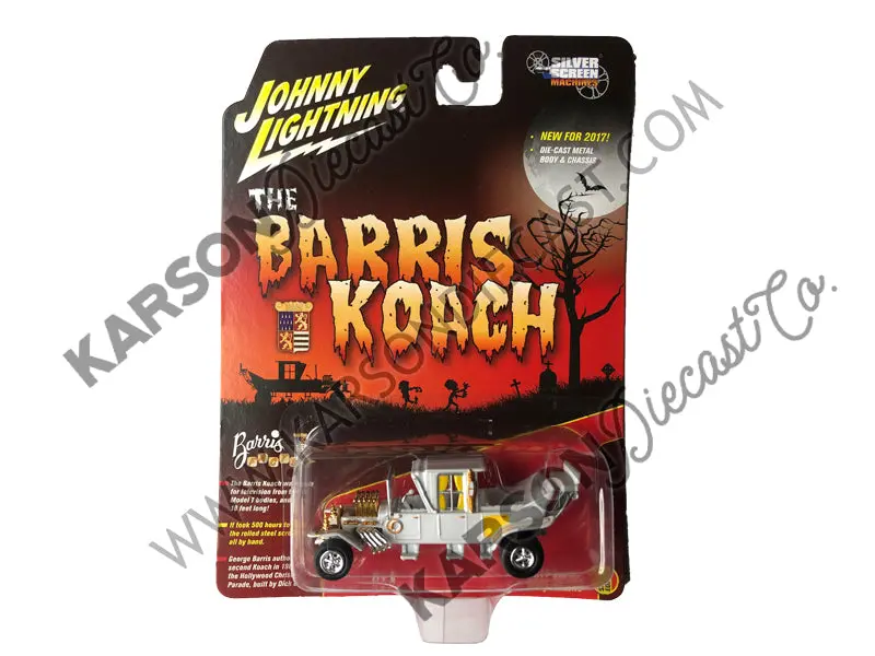 The Barris Koach Hobby Exclusive 1:64 Diecast Model -Johnny Lightning - Jlss002 - Chase White Lightning 1
