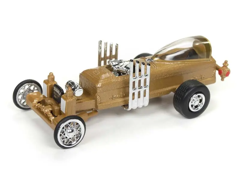 Barris Drag-U-La The Munsters (Silver Screen Machines) Diecast 1:64 Scale Model - Johnny Lightning Jlss003 1