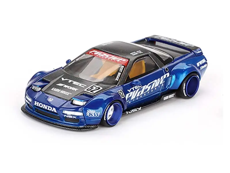 Honda Nsx Evasive V2 – Blue (Kaido House X Mini Gt) Diecast 1:64 Scale Model - Tsm Khmg137 1