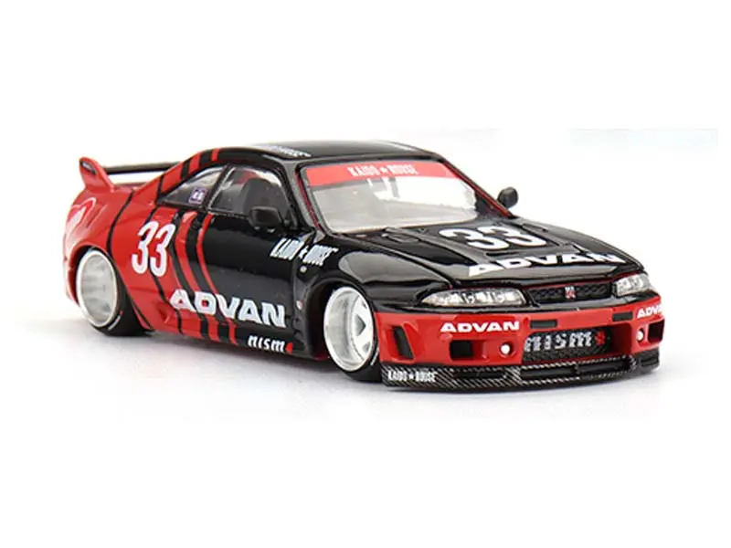 Pre-Order Nissan Skyline Gt-R (R33) Kaido Works Advan (Kaido House X Mini Gt) Diecast 1:64 Scale Model - Tsm Khmg191 1