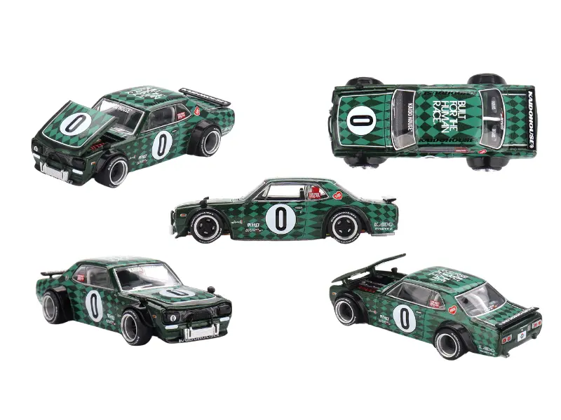 Pre-Order Nissan Skyline 2000Gt-R (Kpgc10) Cortez V1 (Kaido House) Diecast 1:64 Scale Model - Tsm Khmg249 1