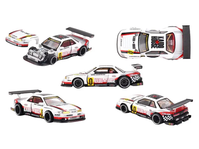 Pre-Order Nissan Silvia S13-R Circuit Spec V1 (Kaido House) Diecast 1:64 Scale Model - Tsm Khmg251 1