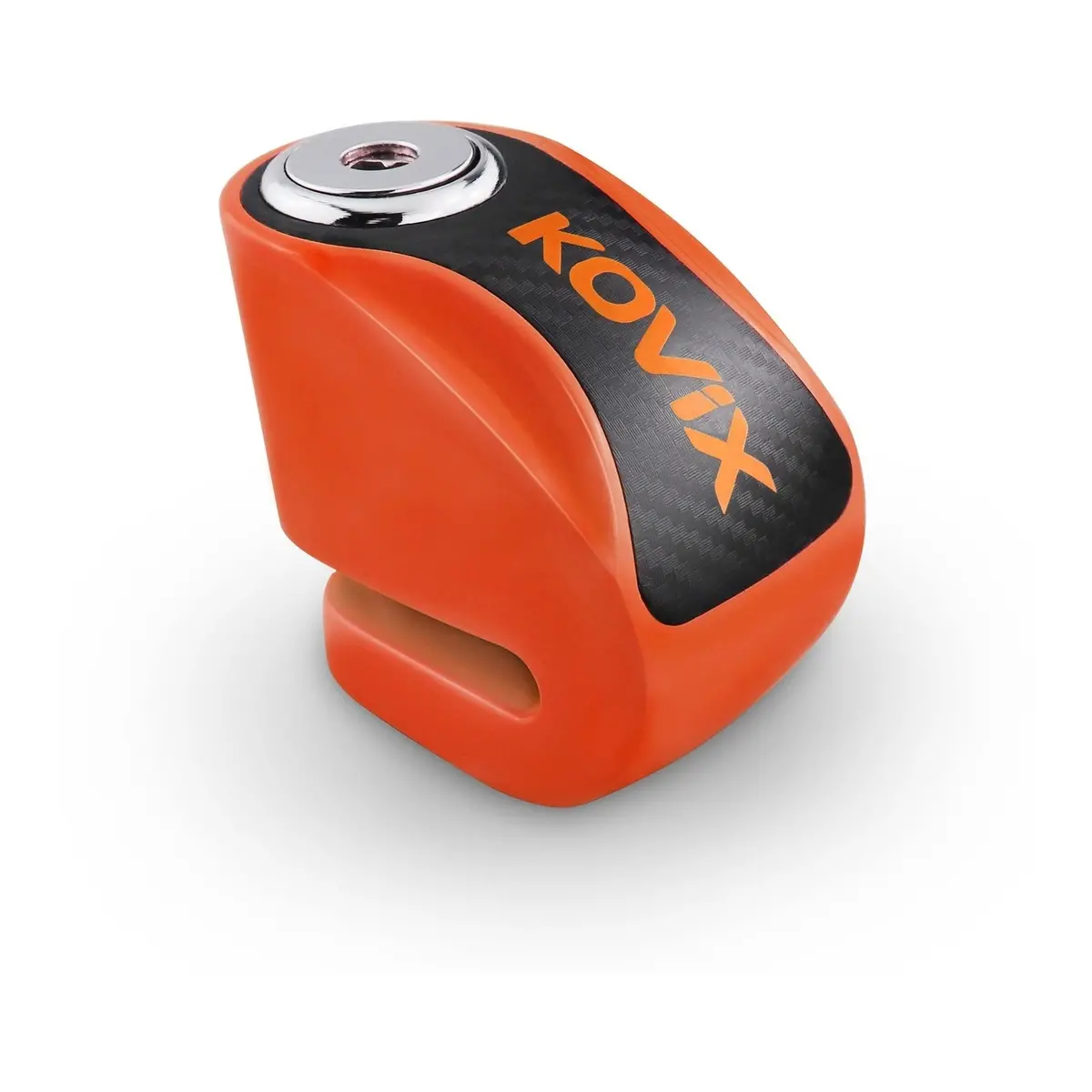Kovix Overlord Disc Lock Knn1 Fluoro Orange With Reminder Cable 1
