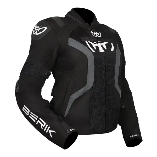 Berik Vivere Textile Lady Jacket - Black/Grey 1