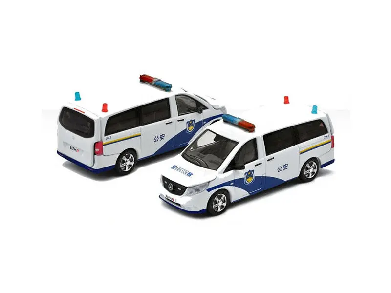 Mercedes Benz Vito China Police Diecast 1:64 Scale Model - Era Car Mb20vitrf36 1