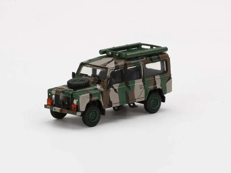 Land Rover Defender 110 Malaysian Army (Malaysia Exclusive) Diecast 1:64 Scale Model - True Scale Miniatures Mgt00321 1