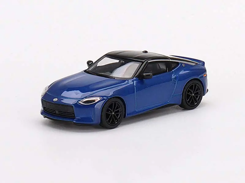 Nissan Z Performance 2023 Seiran Blue (Mini Gt) 1:64 Scale Diecast Model - True Scale Miniatures Mgt00453 1