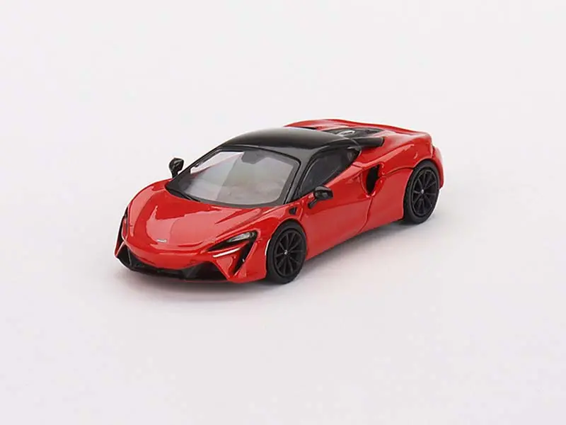 Mclaren Artura Vermillion Red Lhd (Mini Gt) Diecast 1:64 Scale Model - Tsm Mgt00532 1