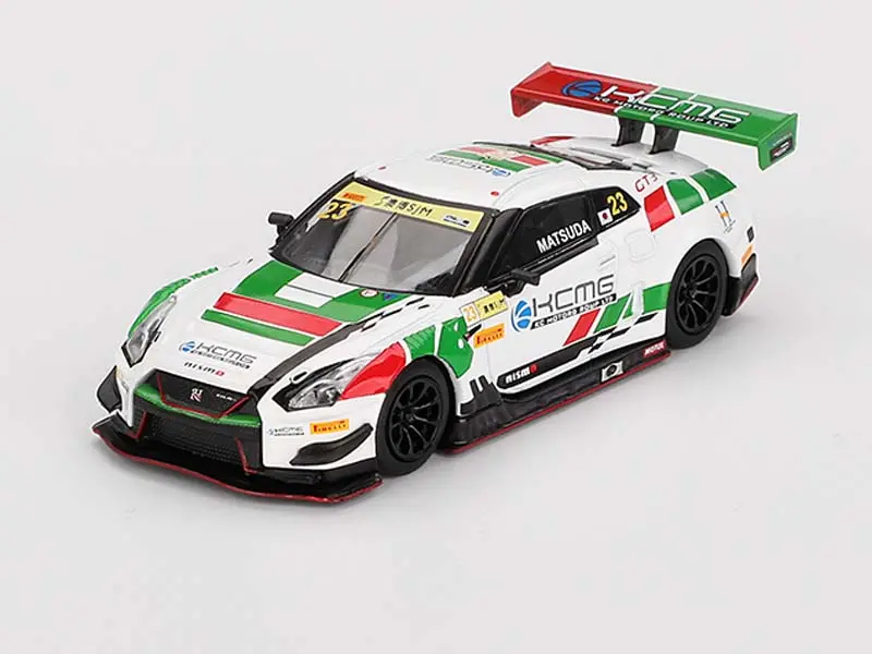 Nissan Gt-R Nismo Gt3 #23 Kcmg 2018 Fia Gt World Cup Macau Diecast 1:64 Scale Model - Tsm Mgt00593 1