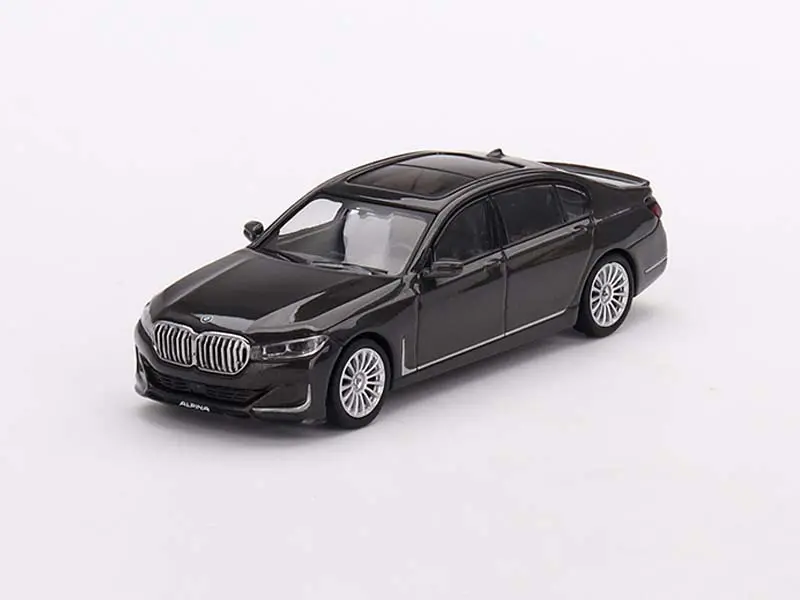 Bmw Alpina B7 Xdrive Dravit Grey Metallic (Mini Gt) Diecast 1:64 Scale Model - Tsm Mgt00619 1